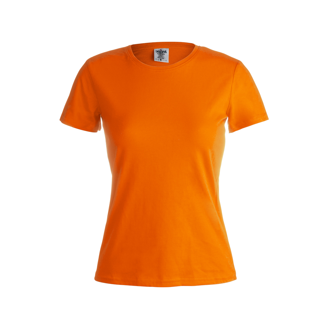 Camiseta Mujer Color "keya" Enoree naranja talla S