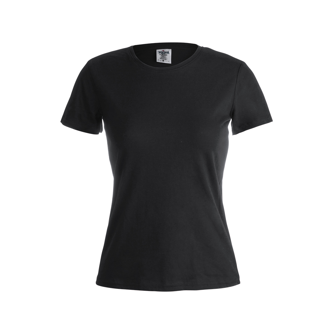Camiseta Mujer Color "keya" Enoree negro talla XL