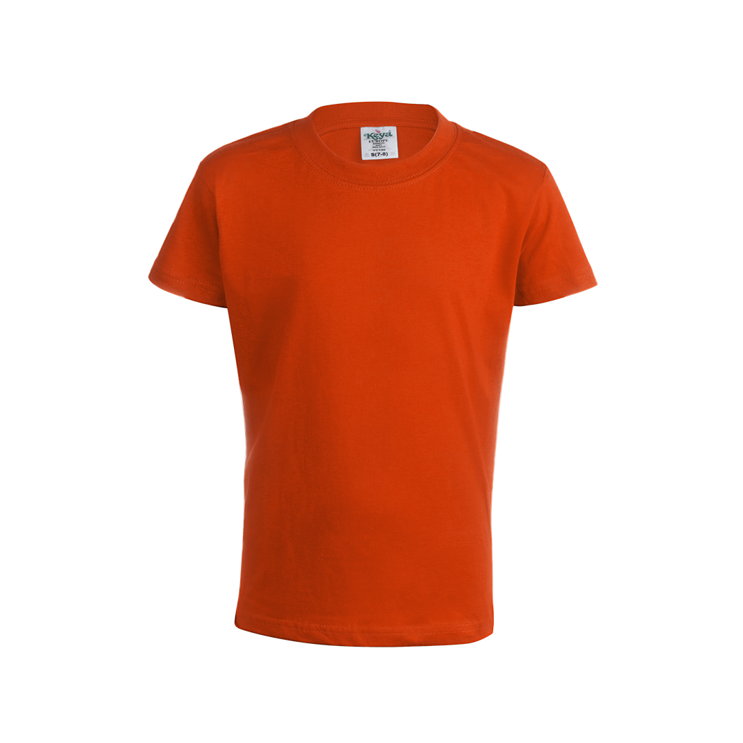 Camiseta Niño Color "keya" Birdsong naranja talla M