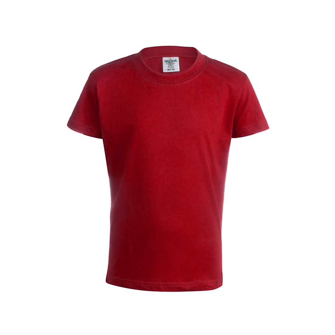 Camiseta Niño Color "keya" Birdsong rojo talla XL