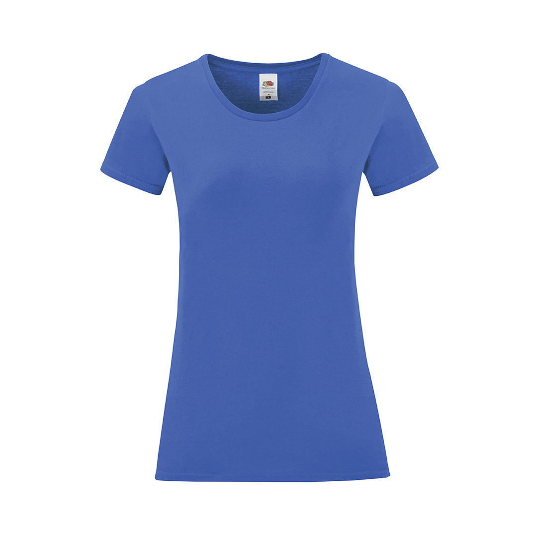 Camiseta Mujer Color Kilbourne azul talla XS