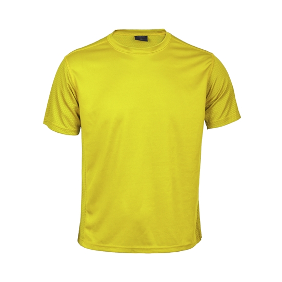 Camiseta Adulto Ravia amarillo talla XXL