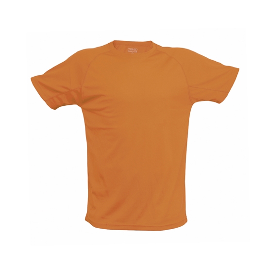 Camiseta Adulto Muskiz naranja fluor talla M
