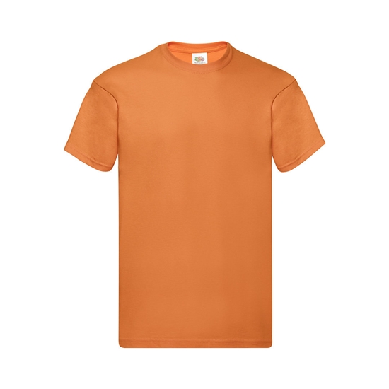 Camiseta Adulto Color Iruelos naranja talla L