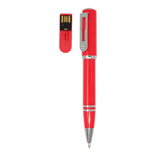 Bolígrafo con memoria USB Atlas USB
Color rojo talla 8 GB