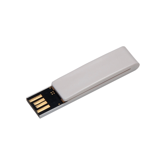 Memoria USB Clip
Color blanco capacidad 8 GB