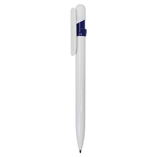 Bolígrafo Rhin
Color azul y blanco