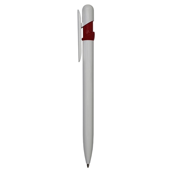 Bolígrafo Rhin
Color rojo y blanco