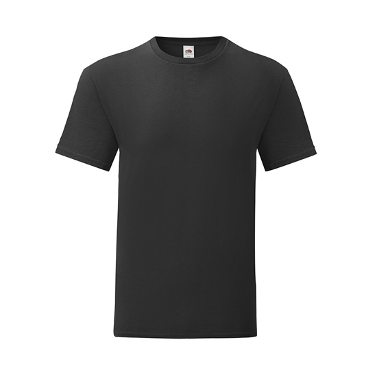 Camiseta Adulto Color Birchwood negro talla M
