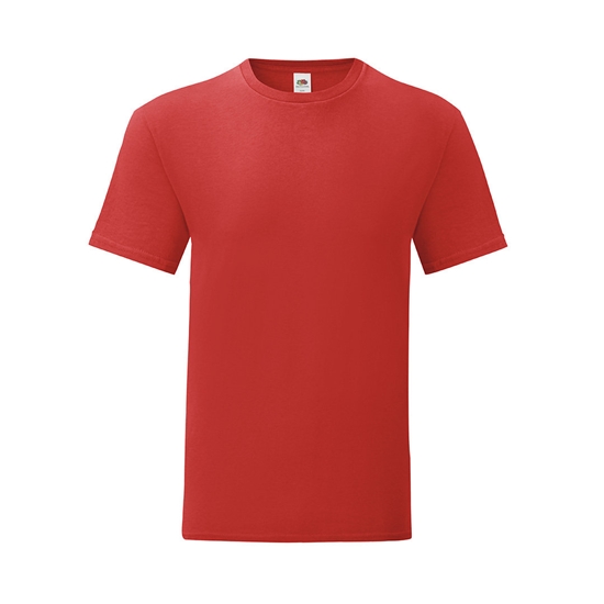 Camiseta Adulto Color Birchwood rojo talla M