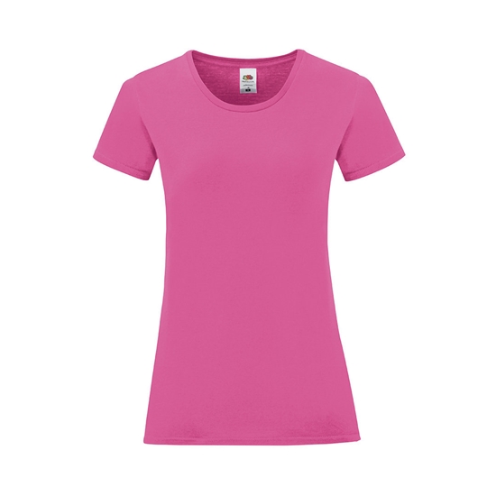 Camiseta Mujer Color Kilbourne fucsia talla L