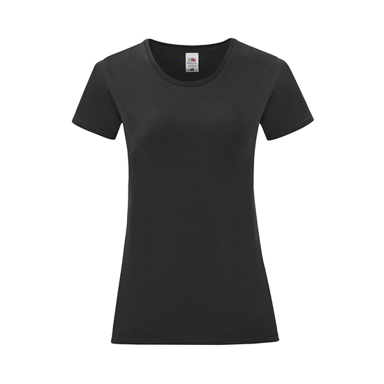 Camiseta Mujer Color Kilbourne negro talla XS