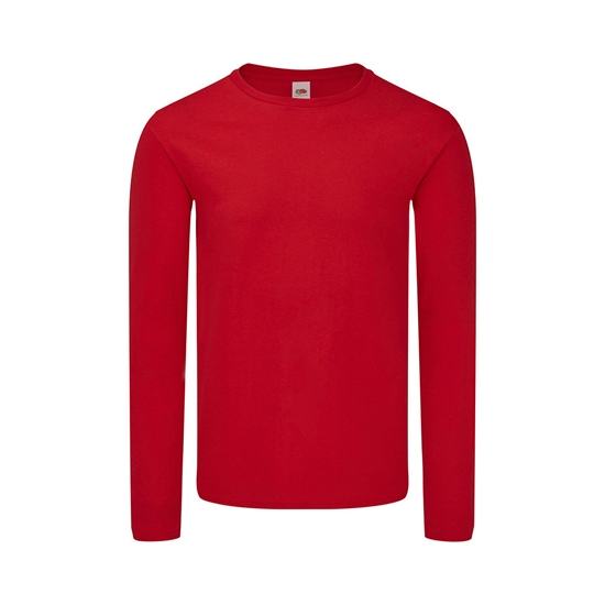 Camiseta Adulto Color Groton rojo talla XL