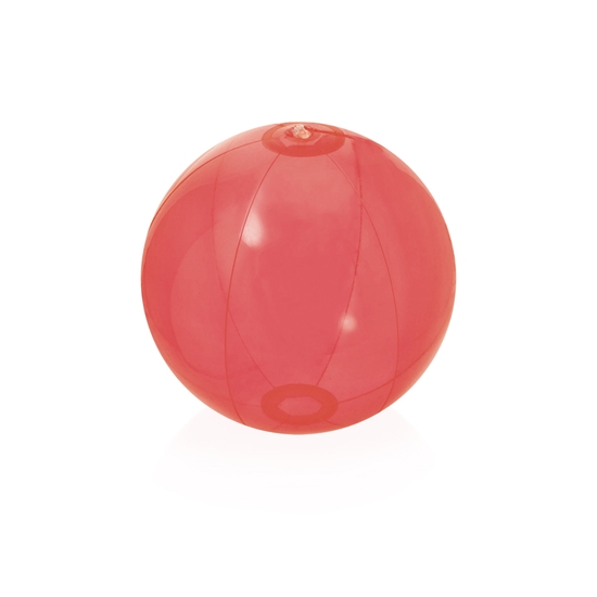 Balón Venus traslucido rojo