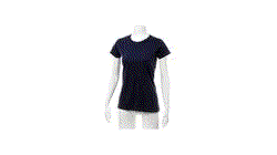 Camiseta Mujer Color Kilbourne negro talla L
